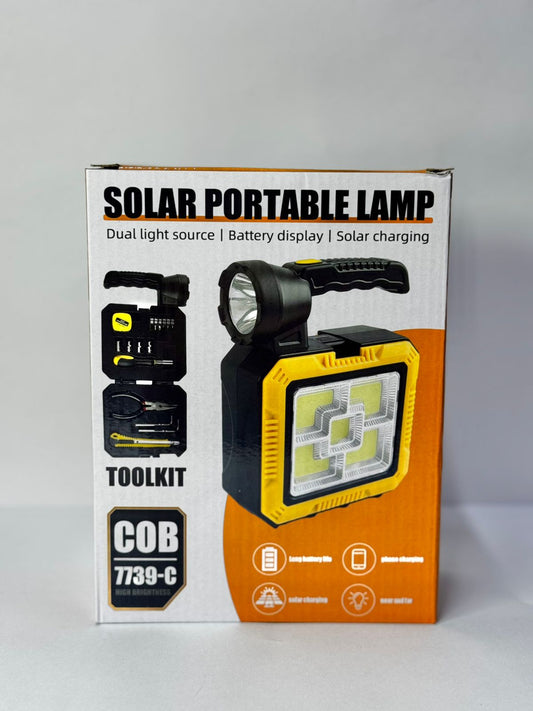 Lampara Solar Con Herramientas